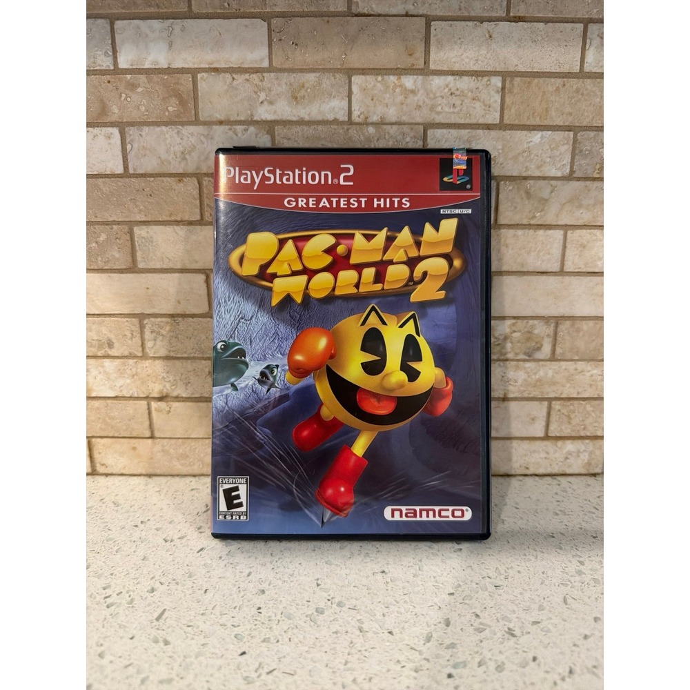 Pac-Man World 2 Sony PlayStation 2 PS2 Greatest Hits Tested